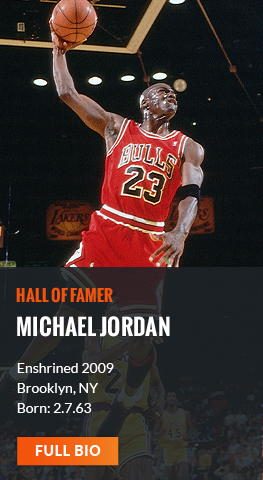 Read the bio for Hall of Famer Michael Jordan