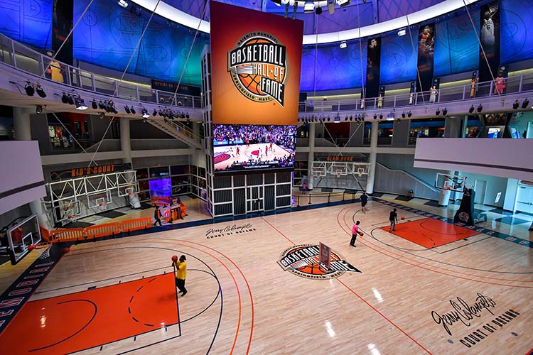 The Naismith Memorial Basketball Hall of Fame :: Center Court